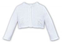 Cardigan with flower detail