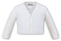 V neck ribbed cardigan