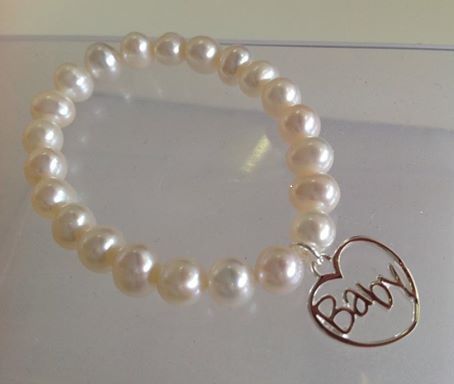 Freshwater Pearl Baby Bangle