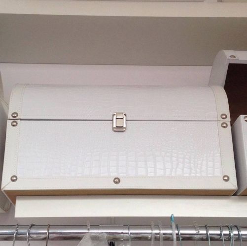 Faux Leather Chest
