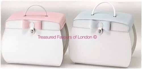 Faux Leather Bag with Bow