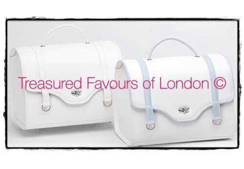 Faux Leather Bag with Mock Straps