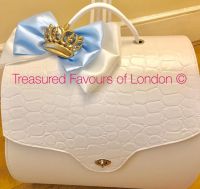 White Faux Leather Bag