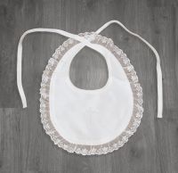 Yvette Christening Bib