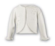 Christening Cardigan with Embroidery 