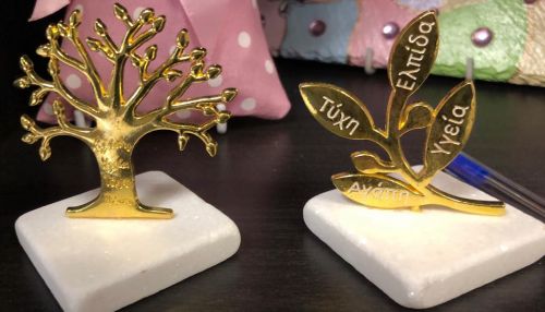 Olive branch & Tree of Life with wishes