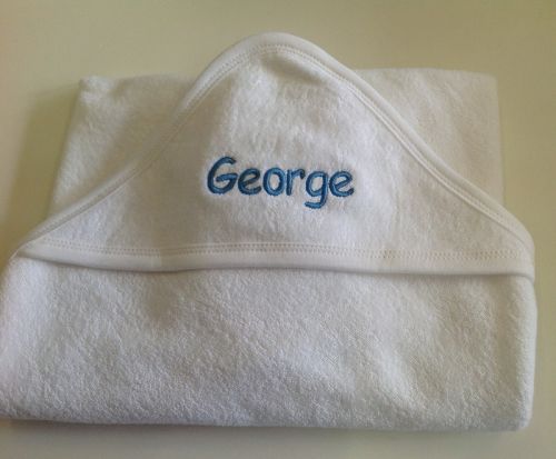 Personalised Bath Cuddle Wrap