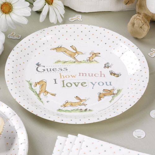 Guess How Much I Love You Paper Plates