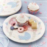 Tiny Feet Paper Plates