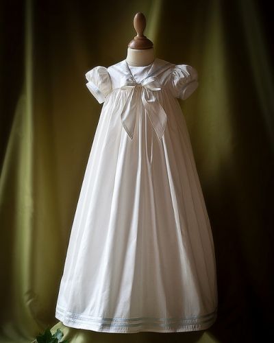 Raphael Boys Silk Christening Gown