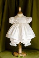 Eve Christening Bloomer Set