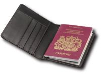 Leather Passport Wallet