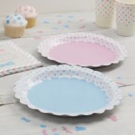 Little Lady or Mini Mister Paper Plates